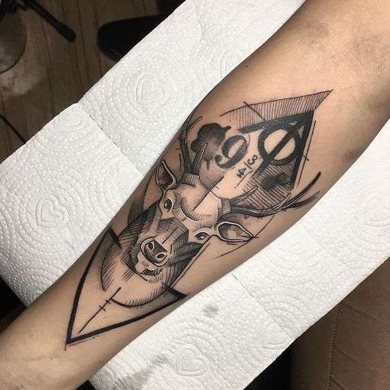 Tatuagem Harry Potter Tatuagem Harry Potter