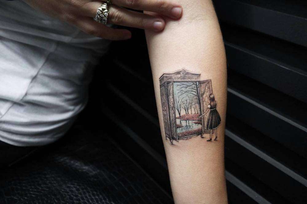 Tatuagem As Crônicas de Nárnia Tatuagem As Crônicas de Nárnia