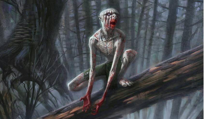 Criatura Wendigo presente em Cemitério Maldito Criatura Wendigo presente em Cemitério Maldito