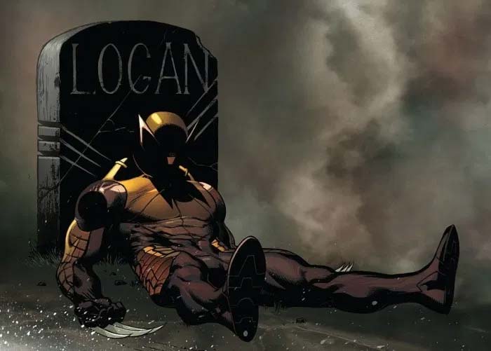 A Morte do Wolverine, 2014. A Morte do Wolverine, 2014.