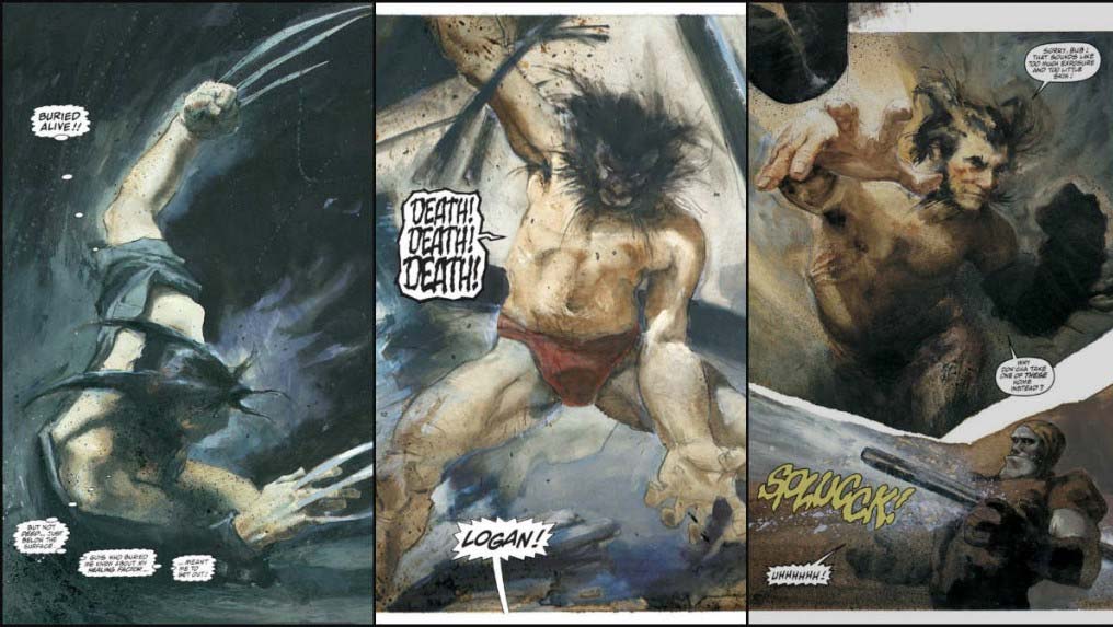 Wolverine e Destrutor: Fusão, 1989. Wolverine e Destrutor: Fusão, 1989.