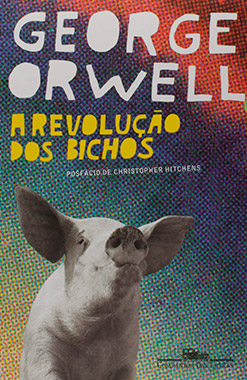 A Revolução dos Bichos por George Orwell Capa do livro A Revolução dos Bichos em 8 livros ideais para começar a ler clássicos!