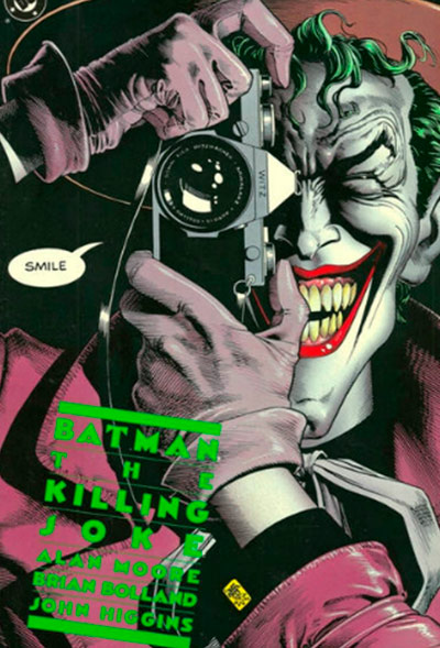 Batman: A Piada Mortal por Alan Moore Capa do livro Batman: A Piada Mortal em Batman: 10 histórias em quadrinhos que você precisa ler