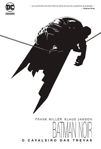 O Cavaleiro das Trevas por Frank Miller Capa do livro O Cavaleiro das Trevas em Batman: 10 histórias em quadrinhos que você precisa ler