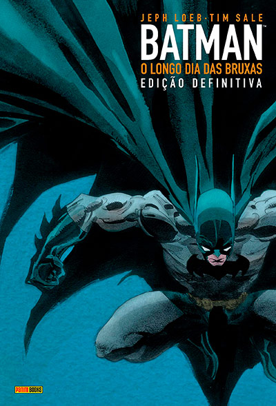 Batman: O Longo Dia da Bruxas por Jeph Loeb Capa do livro Batman: O Longo Dia da Bruxas em Batman: 10 histórias em quadrinhos que você precisa ler