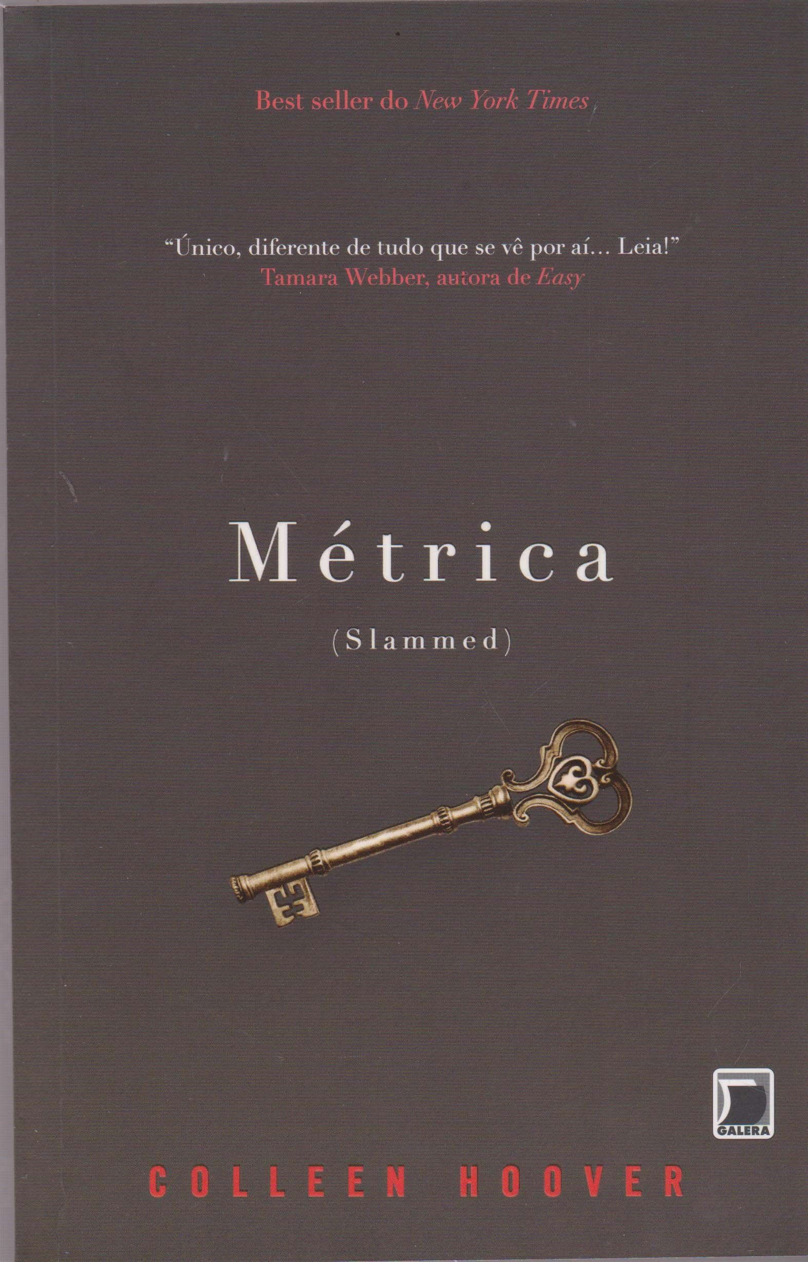 Métrica por Colleen Hoover Capa do livro Métrica em New Adult: 10 livros incríveis para se apaixonar