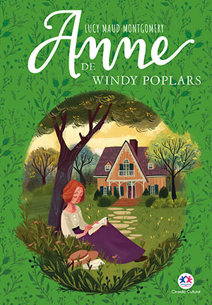 Anne de Windy Poplars por L. M. Montgomery Capa do livro Anne de Windy Poplars em Anne de Green Gables: A ordem correta de leitura!